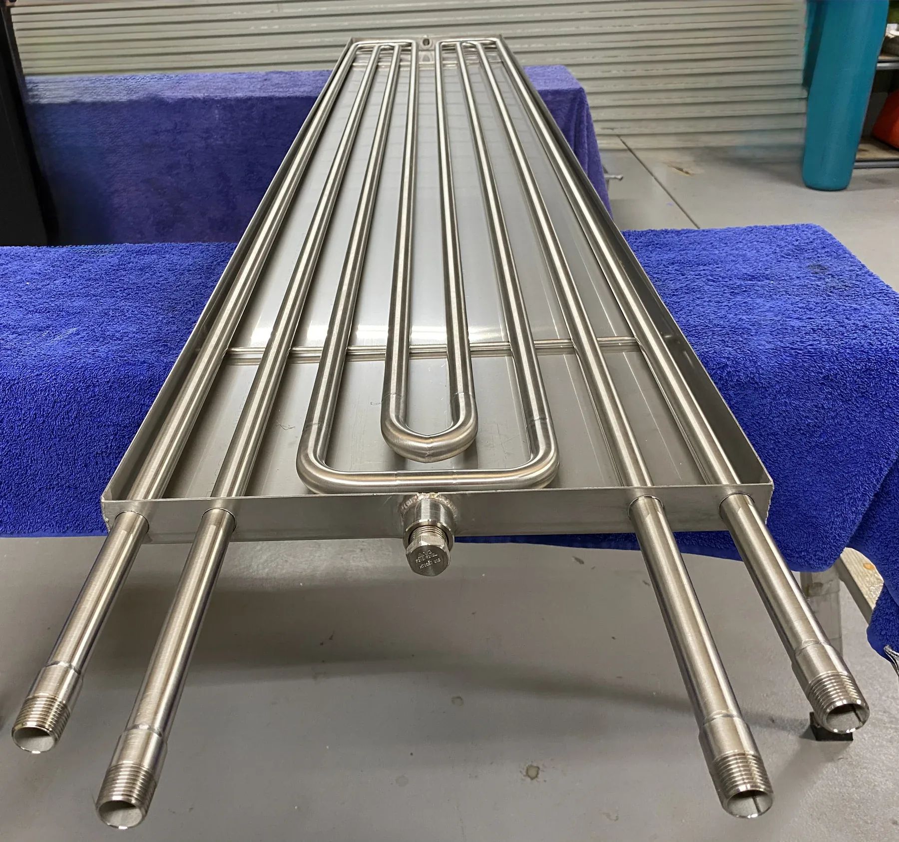 Custom stainless sheet-metal assembly fabricated by Niche Welding